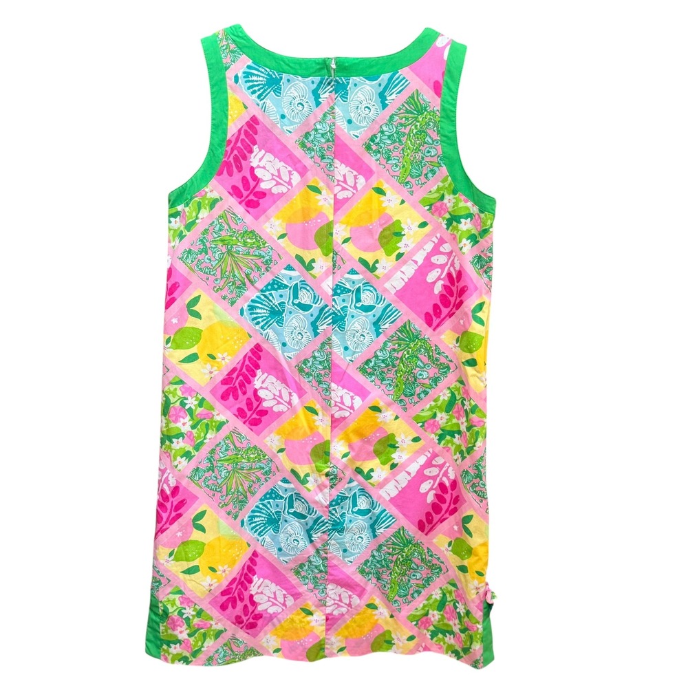 Lilly Pulitzer Patchwork Sleeveless Mini Shift Dr… - image 4
